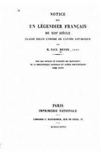 bokomslag Notice sur un légendier français du XIIIe siècle