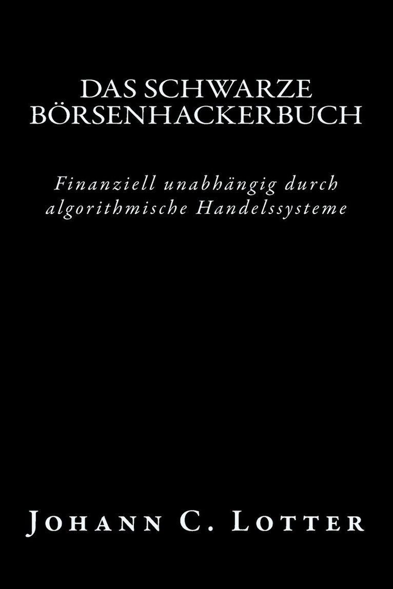 Börsenhackerbuch