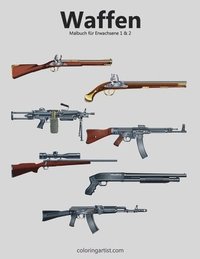 bokomslag Waffenmalbuch für Erwachsene 1 & 2
