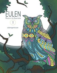 bokomslag Eulenmalbuch für Erwachsene 1