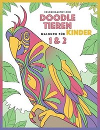 bokomslag Doodle Tieren Malbuch für Kinder 1 & 2