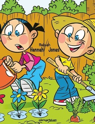 Malbuch Hannah und Jonas 1 1