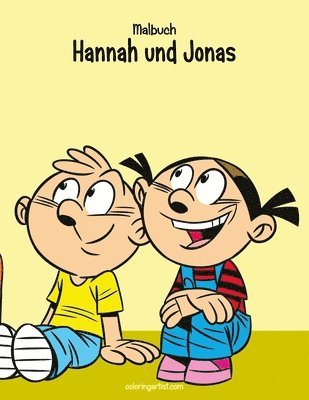 bokomslag Malbuch Hannah und Jonas 2