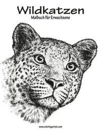 bokomslag Wildkatzen-Malbuch für Erwachsene 1