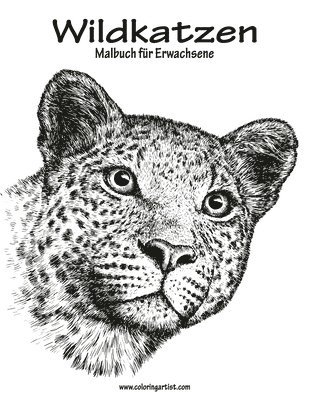 bokomslag Wildkatzen-Malbuch für Erwachsene 1