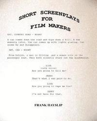 Short screenplays for film makers