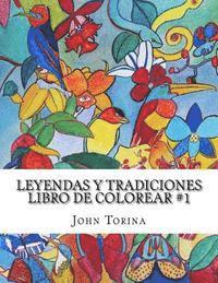 bokomslag Leyendas y Tradiciones Libro de Colorear