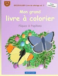 bokomslag BROCKHAUSEN Livre de coloriage vol. 3 - Mon grand livre à colorier: Pâques & Papillons