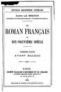 Le Roman français au dix-neuvième siècle 1