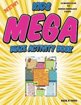 Kids Mega Maze Activity Book 1