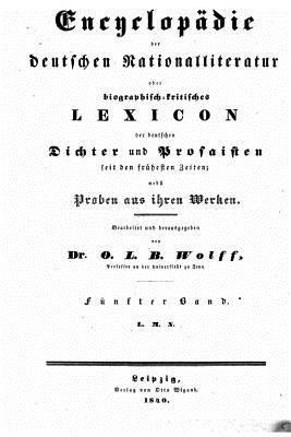 Encyclopädie der deutschen Nationalliteratur 1