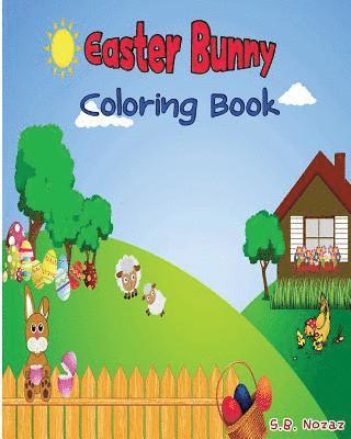 Easter Bunny Coloring Book 1