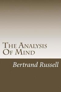 bokomslag The Analysis Of Mind