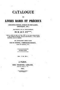 bokomslag Catalogue de livres rares et précieux