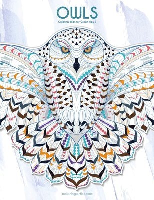 Owls Coloring Book for Grown-Ups 2 1