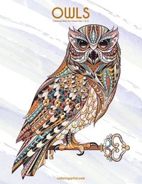 bokomslag Owls Coloring Book for Grown-Ups 1 & 2