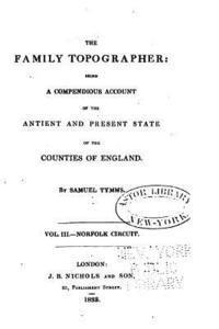 bokomslag The family topographer, being a compendious account of the antient and present state of the counties of England