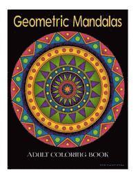 bokomslag Geometric Mandala Adult Coloring Book