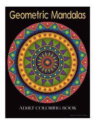 Geometric Mandala Adult Coloring Book 1