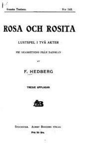 bokomslag Rosa och Rosita