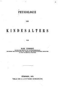 bokomslag Physiologie des Kindesalters