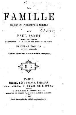 Paul Janet - La Famille, Häftad