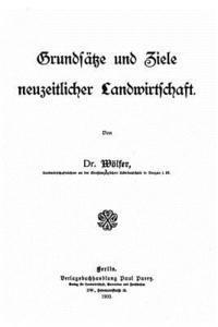 bokomslag Grundsätze und Ziele neuzeitlicher Landwirtschaft