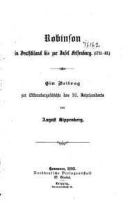 bokomslag Robinson in Deutschland bis zur Insel Felsenburg