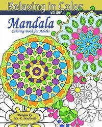 bokomslag Relaxing in Color Mandala: Coloring Book for Adults
