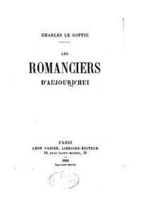 bokomslag Les romanciers d'aujourd'hui