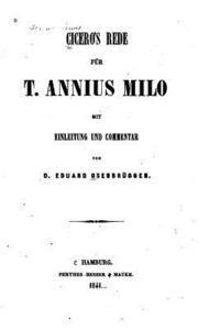 bokomslag Rede für t. Annius Milo