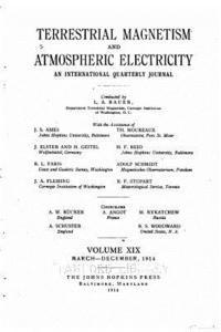 bokomslag Terrestrial magnetism and atmospheric electricity