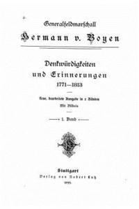 bokomslag Denkwürdigkeiten und Erinnerungen 1771-1813
