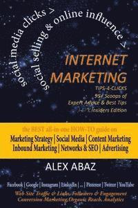 bokomslag INTERNET MARKETING Tips-4-ClicksSOCIAL SELLING & ONLINE INFLUENCESmall Business, eCommerce & Startups: Digital Marketing StrategySocial Media Tipsface