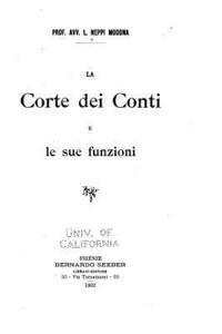 bokomslag La corte dei conti e le sue funzioni