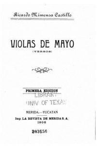 bokomslag Violas de mayo, Versos