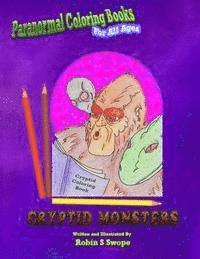 bokomslag Paranormal Coloring Books: Cryptid Monsters