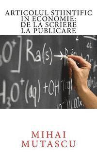 bokomslag Articolul Stiintific in Economie: de la Scriere La Publicare
