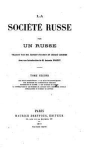 bokomslag La société russe