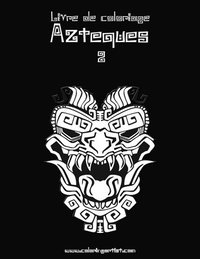 bokomslag Livre de coloriage Azteques 2