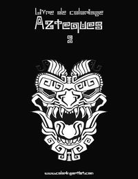 bokomslag Livre de coloriage Aztèques 2