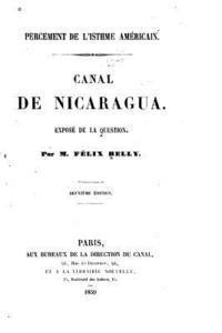 bokomslag Percement de l'isthme américain, Canal de Nicaragua
