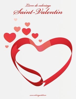 bokomslag Livre de coloriage Saint-Valentin 1