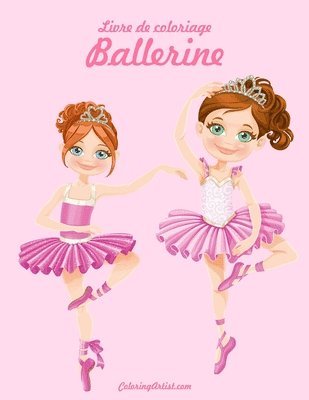 Livre de coloriage Ballerine 1 1