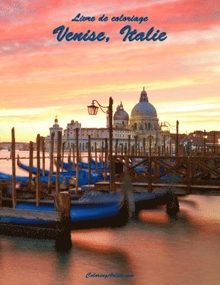 Livre de coloriage Venise, Italie 1 1