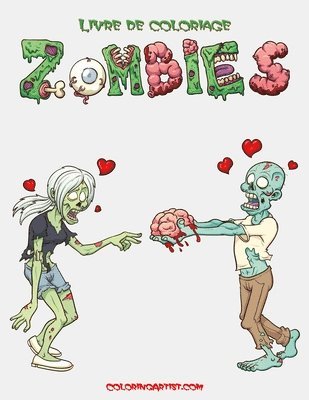 bokomslag Livre de coloriage Zombies 1