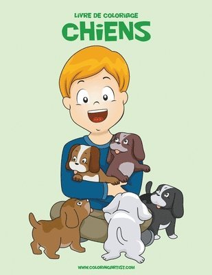 bokomslag Livre de coloriage Chiens 3