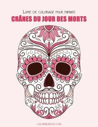 bokomslag Livre de coloriage pour enfants Cranes du Jour des morts 1