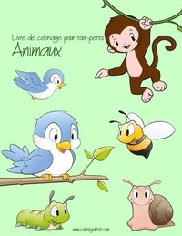 bokomslag Livre de coloriage pour tout-petits Animaux 1