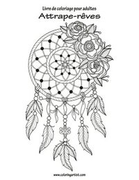 bokomslag Livre de coloriage pour adultes Attrape-rêves 1